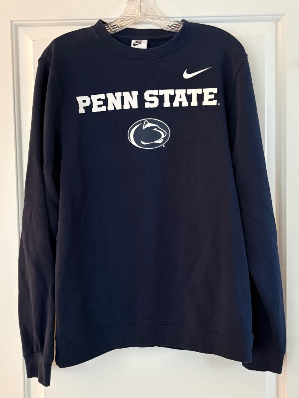 Nike Penn State Crewneck Sweatshirt Blue Medium